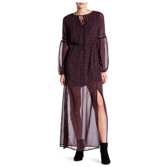 Romeo & Juliet Couture Dresses & Skirts - ROMEO &JULIET COUTURE Sheer Maxi Dress